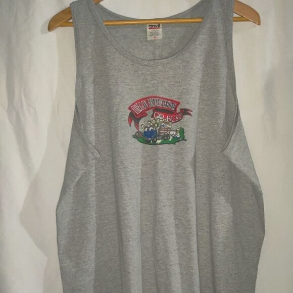 Anvil Pre-Shrunk Tank Oregon Brewers Festival Graphic Print Size: XL - Picture 1 of 6